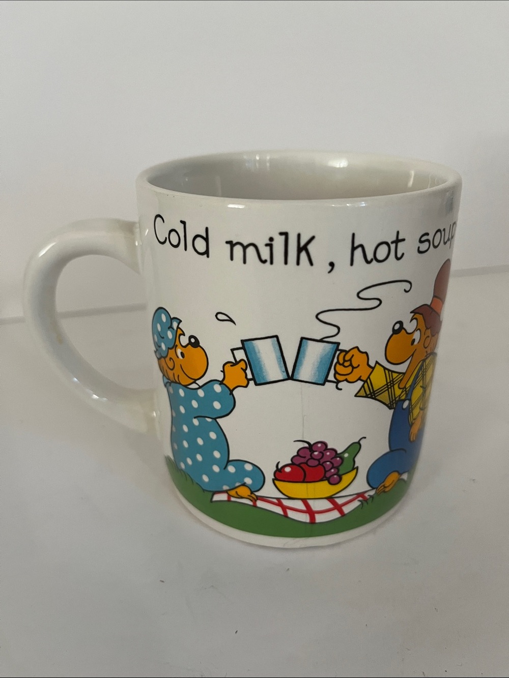 Vintage Berenstein Bears Ceramic Mug